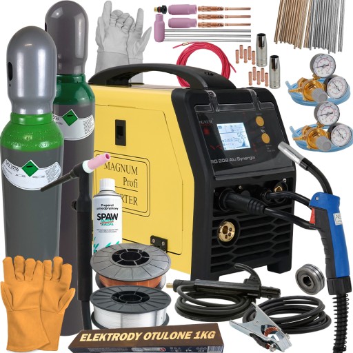 Зварювальний апарат MIGOMAT MIG 200A MMA ALU SYNERGIA MAGNUM