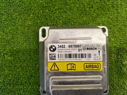 BMW 5 F10 F11 modul Bedienteil airbag AIRBAG 6875997