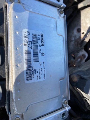 Computer Bedienteil DES MOTORS 1.6 16V Citroen C3 Plurier 03-09 OE 0261207860