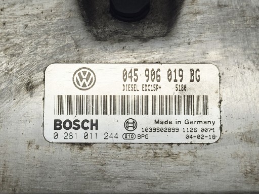 computer Centralina Motore SEAT IBIZA III 1.4 TDI 045906019BG 0281011244