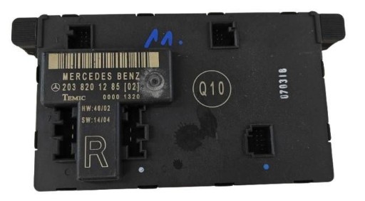 Mercedes-Benz C klasa 203 W203 2038201285 front right control unit module door