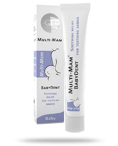 Біоактивний гель Multi-Mam BabyDent для прорізування зубів у дітей 15 мл