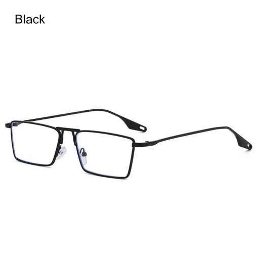 1 шт. модные ретро узкие прямоугольные металлические солнцезащитные очки