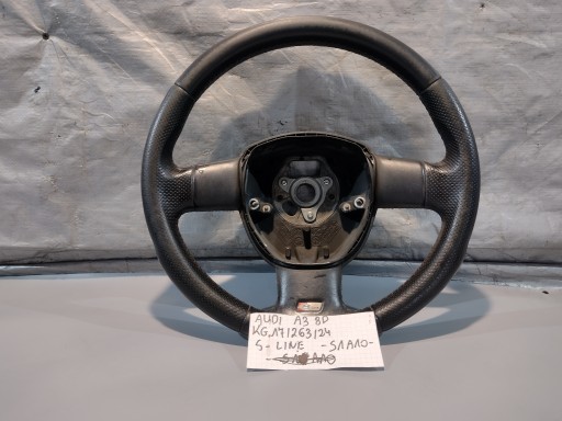 lenkrad skorzana perforowana S-LINE Audi A3 8P 8P0419689A