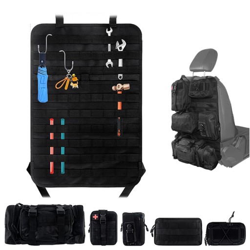 ЧОХАЛ ОРГАНІЗАТОР ДЛЯ СПИНКИ СИДІННЯ ЧОХОЛ ПРОТЕКТОР 5 КИШЕНЬ