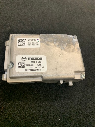 B61L67XCXP, 102924AN - MAZDA CX5 КАМЕРА ПОМІЧНИК ПОЯСА ДАТЧИК B61L67XCXP