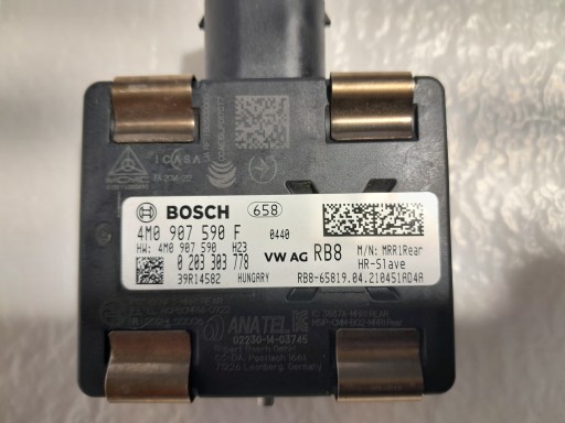 AUDI A4 B9 LIFT ASYSTENT changes supports RUCHU 4M0907590F