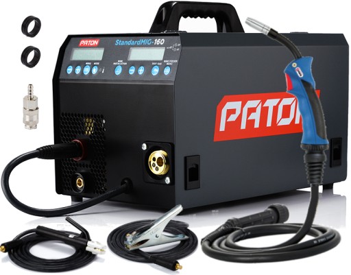 НАПІВАВТОМАТИЧНИЙ ЗВАРЮВАЛЬНИЙ АПАРАТ PATON MIG - 160 PULS MMA TIG