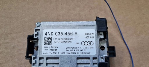 Q5 80A SQ5 amplifier ANTENY 4N0035456A A4 B9 8W LIFT A5