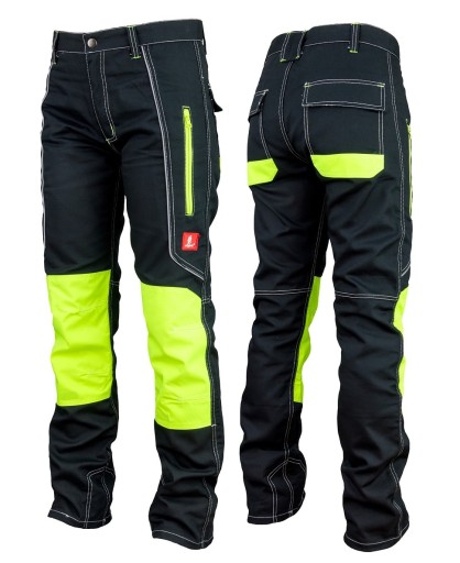 Светоотражающие рабочие брюки для предупреждающих поясов 54