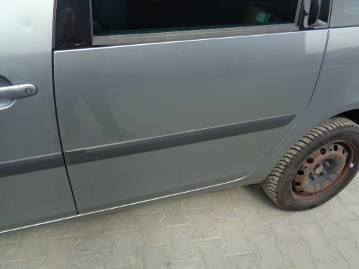 SKODA ROOMSTER Tür links heck komplet LF8L 12r