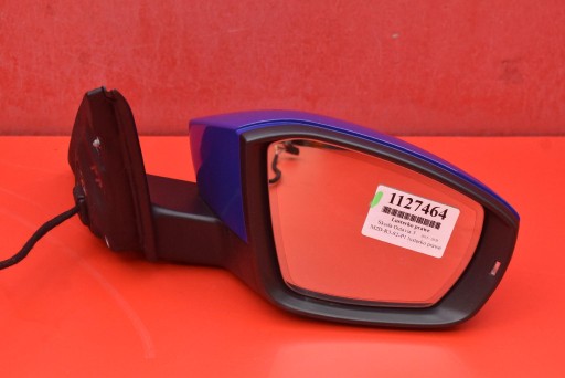 mirror right LV5F EU A046767 SKODA OCTAVIA 3 III LIFT 17-20 10 PIN
