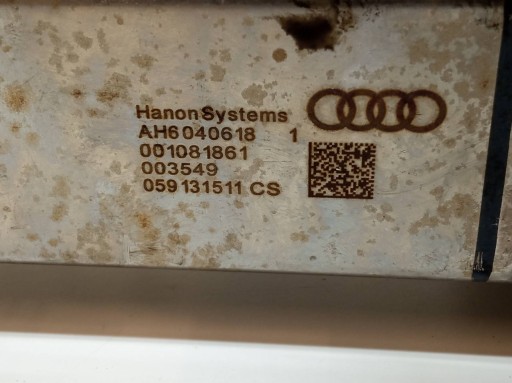 exhaust gas cooler 059131511CS 3.0 TDI Audi A7 II (2018-2025) C8