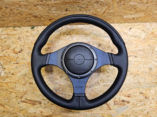 Mitsubishi Lancer VIII Volant Momo Airbag Airbag Complète ciemna