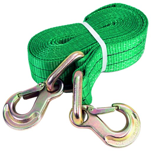 Буксирувальний трос 2xhak ремінь hol сильний 9T 5m