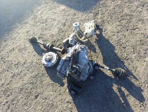 VW T5 LIFT 2.0TDI PRZEKLADKA SWAP cambio 6 ingranaggi DWUMASA Motorino di avviamento