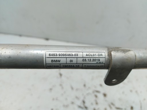 BMW G20 330e hadice vedení trouba klimatizaci 9395455 9395463