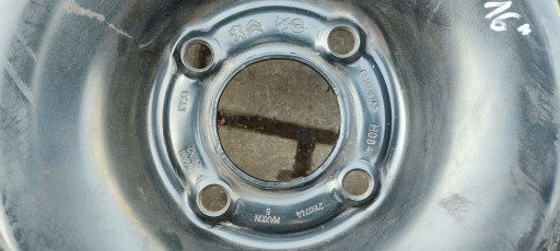 cerchio acciaio 4x108 6,5Jx16 ET38 Citroen Peugeot
