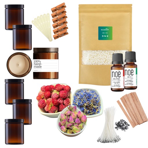 НАБІР ДЛЯ ВИГОТУВАННЯ СВІЧОК 5х180 мл