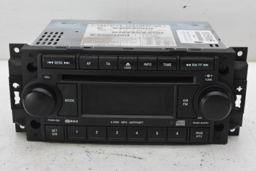 RADIO radio CD MP3 RDS P05064362AA DODGE CALIBER 1 i 06-12