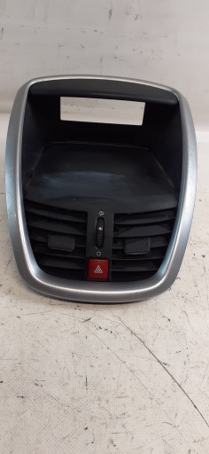 PANEL Lüftungsgitter des lüfters PEUGEOT 207 Warnblickschalter