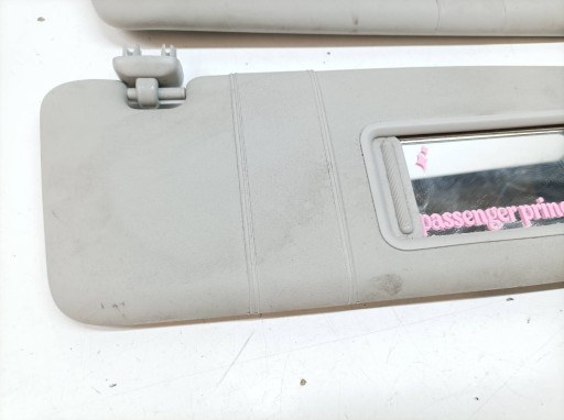 visors PRZECIWSLONECZNE left right cover KPL Audi A3 II (2003-2013) 8P
