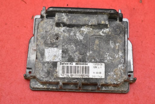 control unit XENON KSENON left 89034934 OPEL VECTRA C LIFT 05-09