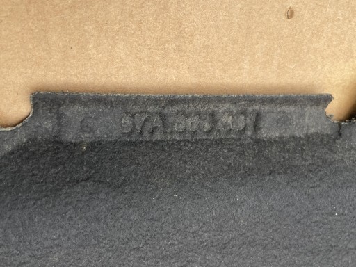 WYCISZENIE du capot SKODA KAROQ 57A863831A Original