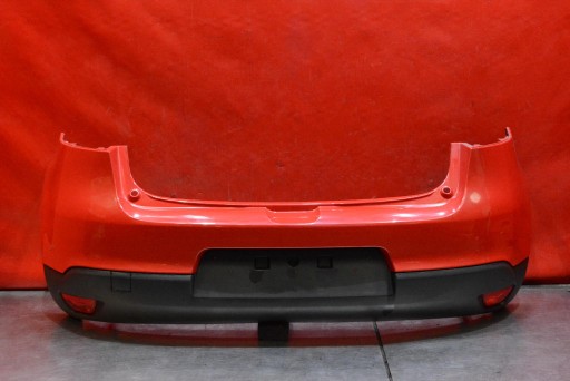 bumper rear part rear red RENAULT MEGANE 3 III 5D HB 08-14