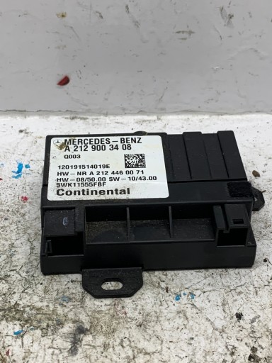 Module Unité de contrôle POMPY Carburant A2129003408 MERCEDES W204 LIFT (11-14) 2.2 CDI