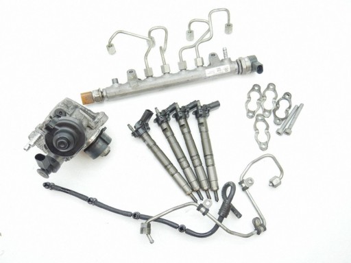 UKLAD WTRYSKOWY nozzle running board KOMPLET AUDI A3 PASSAT B6 2.0 TDI 03L130277