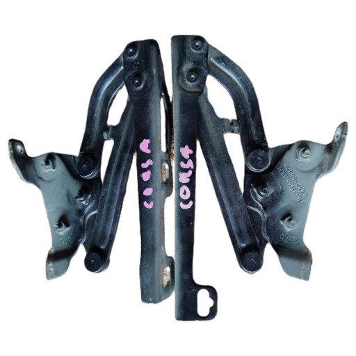bonnet hinges KOMPLET OPEL CORSA E 13186899LH left right front