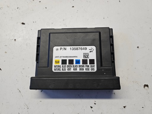 OPEL Unité commande confort BCM 13587649