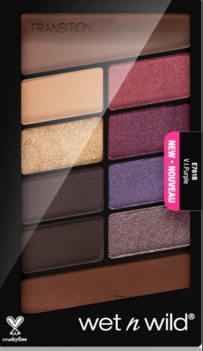 Wet n Wild Color Icon V.I.Purple paletka očných tieňov 10g