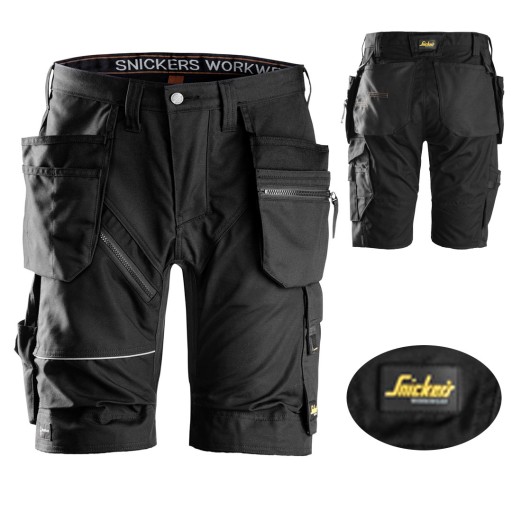 Робочі шорти Snickers 6202 Ruffwork r 50 чорний