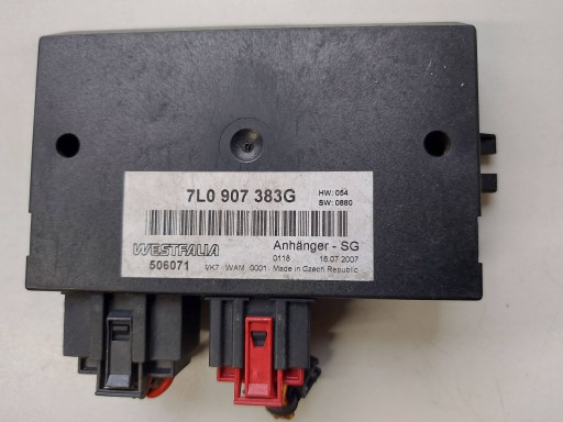 Vw touareg і модуль гачка 7l0907383g