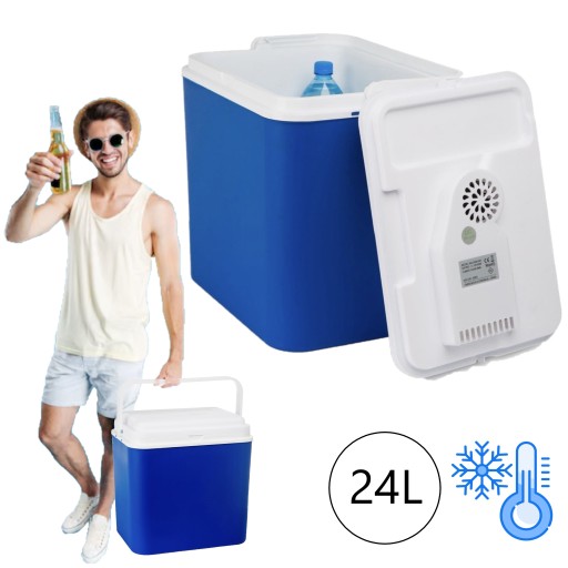 860034 - ЕЛЕКТРОМОБІЛЬ ТУРИСТИЧНИЙ ХОЛОДИЛЬНИК 24L 12V ТРАВНЕВИЙ СВЯТКОВИЙ ЧОВЕН ЯХТА