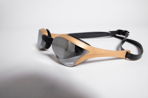 Arena swimming goggles Cobra Ultra Swipe Mirror silver/gold 002507/530 