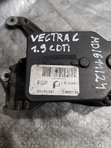 regulator header pipe 55190241 Opel Vectra C 1.9 CDI