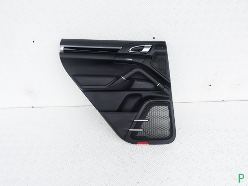 PORSCHE CAYENNE 7P5 10-14 upholstery left rear part leather