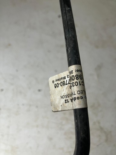 cijevčica prijenos WYSPRZEGLIKA CITROEN C4 PICASSO II 1.2 THP 9806927780
