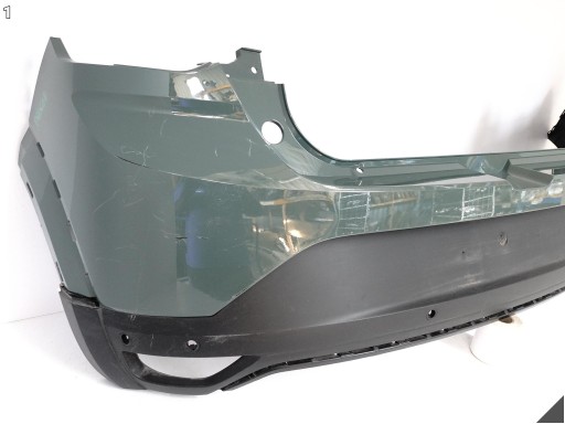DACIA SANDERO STEPWAY III 3 20- bumper BUMPER + SPOILER rear part (6xPDC)