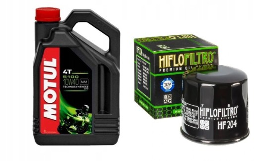 Масло MOTUL + фільтр KAWASAKI ZX6R 636 NINJA 02-06R