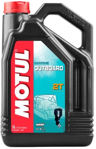 МІНЕРАЛЬНЕ МАСЛО MOTUL OUTBOARD 2T 5L