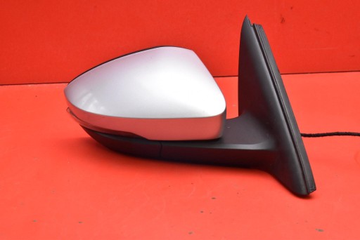 mirror right LA7W EU 021275 SKODA OCTAVIA 3 III 13-17 6 PIN