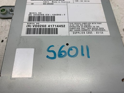 amplifier radio 31409935AA VOLVO S60 II LIFT 13-18