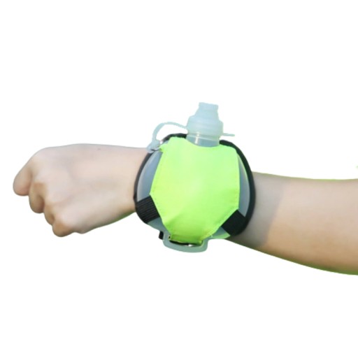 Пляшка для води м'яка (м'яка фляга) пляшка для води наручна 200 мл різнокольорова