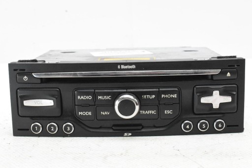 RADIO radio CD NAVI BLUETOOTH 96661984XT PEUGEOT 3008 1 und 10-13