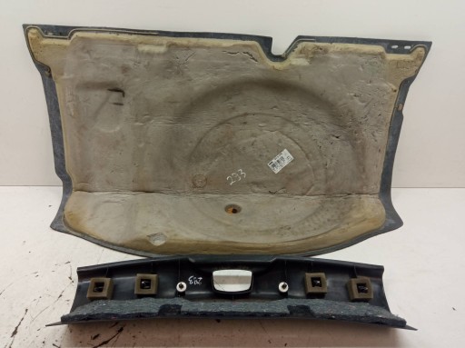 floor boot carpet mats cover supports rear part KPL Citroen DS3 and