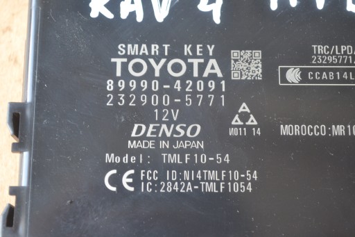 RAV 4 IV modulo Centralina SMART KEY 89990-42091 18R